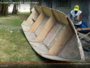 how to build a small dinghy using plywood – step by step